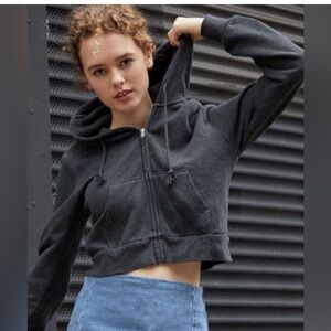Brandy Melville John Galt Crystal Hoodie